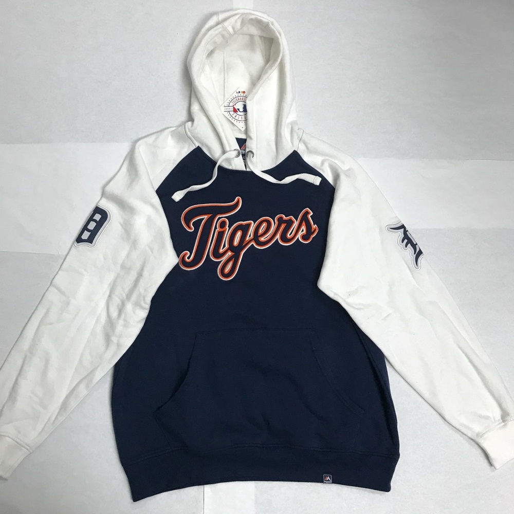 Tigers White&Blue Sweatshirt